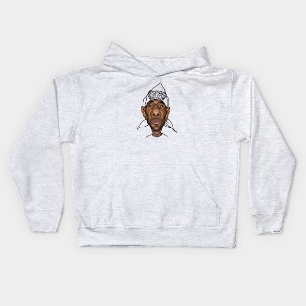 Prodigy caricature Kids Hoodie by J Carlo 